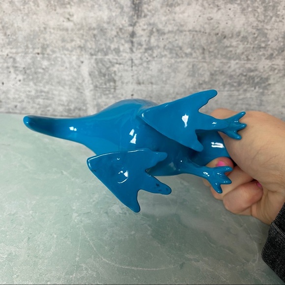 Teal T-Rex votive candle holder Urban Outfitters - Picture 6 of 9